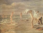 Boys Bathing Max Liebermann